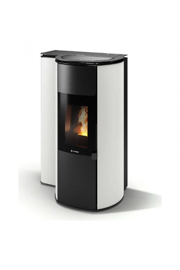 Stufa a pellet Cs Thermos ECOCIPPATINA10 10,16kw - Disponibile in due differenti colori - immagine 2