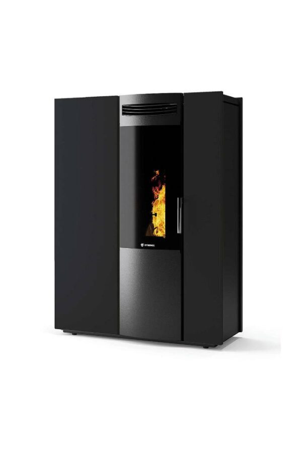 Stufa a pellet Cs Thermos THEMA 10 9,8kw - Colore Nero Opaco